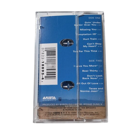 Brooks and Dunn Tight Rope Cassette Tape 1999 Country Music Album Vintage - Picture 3 of 4